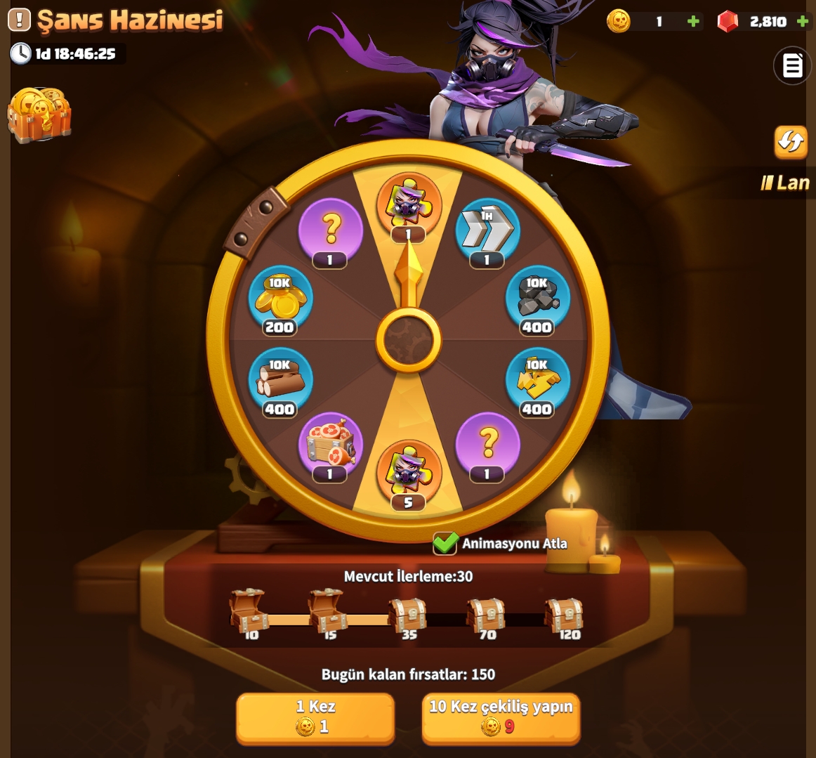 Dark War Survival – Lucky Treasure